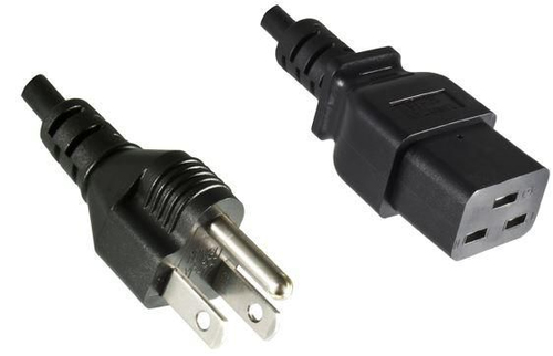 POWER CORD US - C19 1.8M – MicroConnect