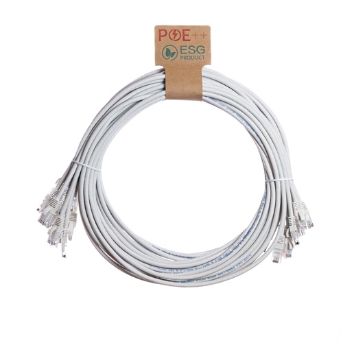 CNL 10PK 1M C6 Wh UTP PVC 24AWG FMB – Cablenet