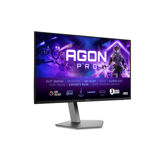 31.5 3840x2160 QD-OLED 1000 – AOC
