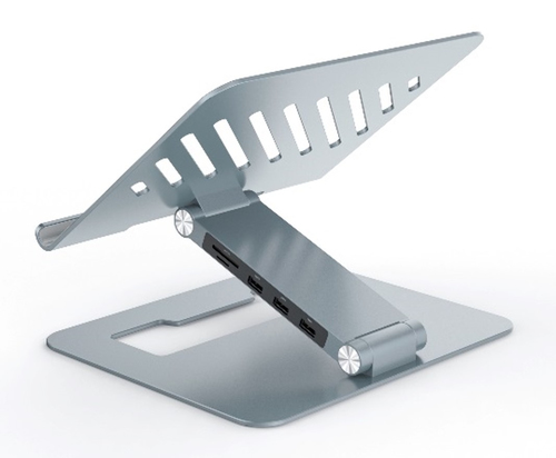 Laptop stand with USB-C Docking Station – JLC