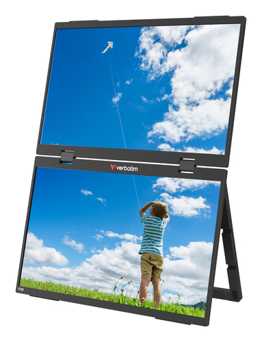 Verbatim Portable 15.6 FHD Dual Monitor – Verbatim