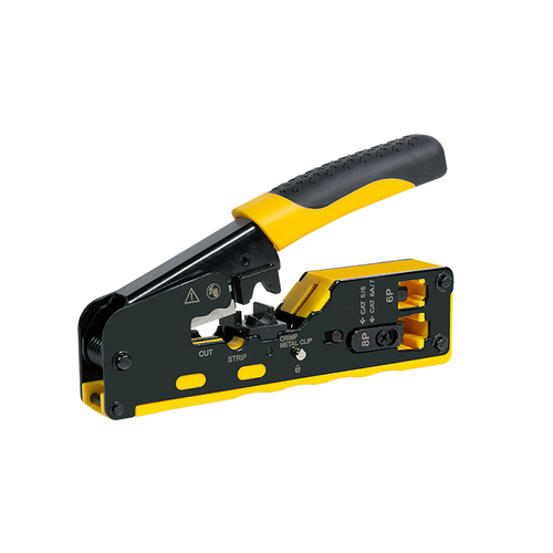 Crimping Tool Modular CAT5/6/7/PASS THROUGH – LogiLink