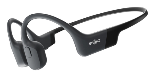 SHOKZ OPENRUN BLACK OPEN-EAR SPORTS HEADSET WITH USB-C CHARGI – Shokz