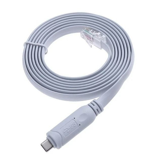 USB-C - RJ45 Console Cable M-M – MicroConnect