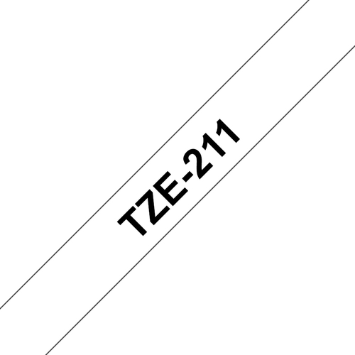 TAPE BLACK ON WHITE 6MM – Brother