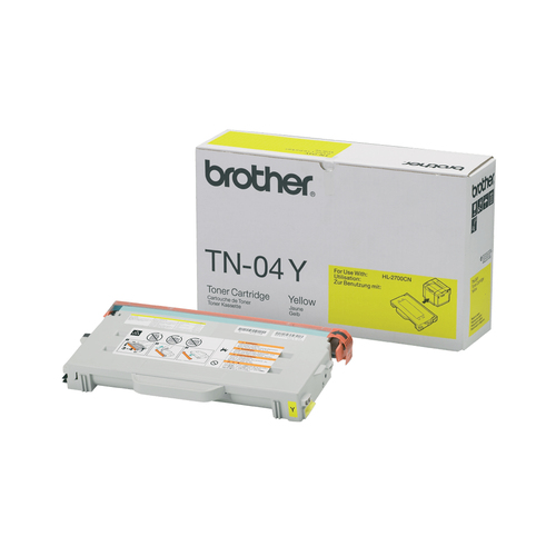 BROTHER TN04 YELLOW TONER – Brother