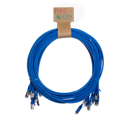 CNL 10PK 3M C6a Bl UFTP Ls 30AWG Slim SB – Cablenet