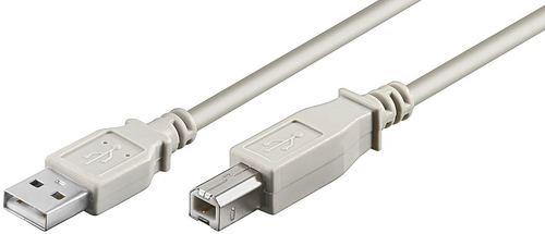 USB2.0 A-B 1M M-M – MicroConnect