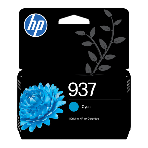 937 Cyan Original Ink Cartridge – HP Inc