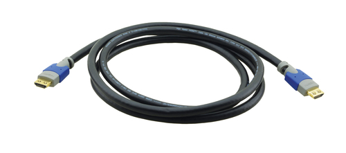 6.10m Premium Black 4K@60Hz (4:4:4) HDMI High Speed with Ethernet M-M Cable – Kramer Electronics