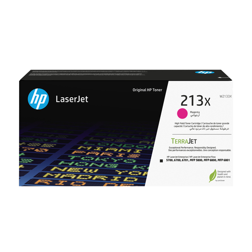 HP 213X MGN ORIGINAL LASERJET TONER CRTG – HP Inc