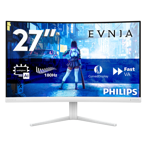 EVNIA 5000 Ambiglow Curved FHD 180Hz Fa – Philips