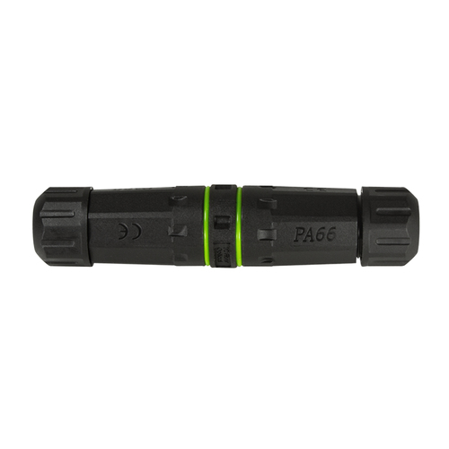 Waterproof fiber optic Duplex SC connector with 2 cable glands – LogiLink