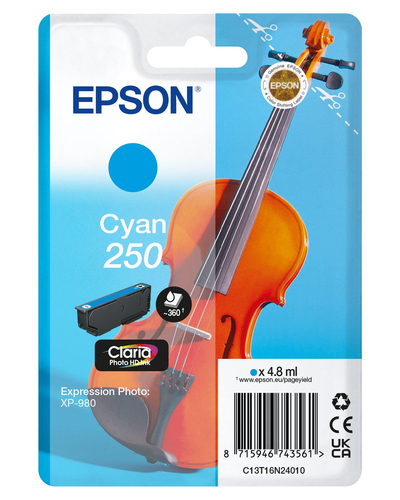 SINGLEPACK CYAN 250 INK – Epson