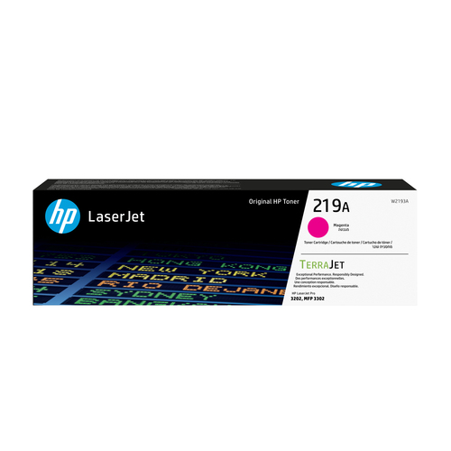 HP 219A Magenta Org LJ Toner Cartridge – HP Inc