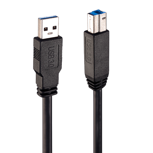 10M USB 3.0 ACTIVE CABLE TYPE A MALE/TYPE B MALE – Lindy