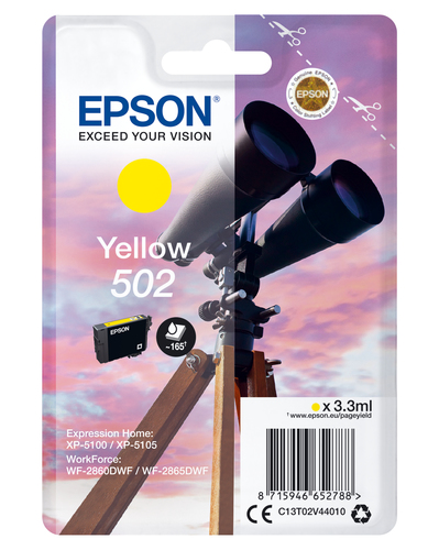 BINOCULARS SINGLEPACK YELLOW 502 K 3.3 ML – Epson