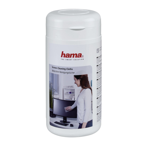 6 Cleaning Cloth Fleece White – Hama