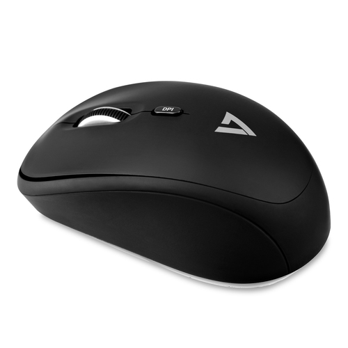 WIRELESS OPTICAL 4 BUTTON MOUSE 2.4GHZ/MOBILE/1600DPI/W/BATTERY – V7