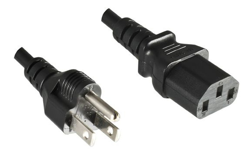 POWER CORD 1.8M BLACK IEC320 – MicroConnect