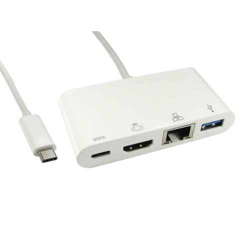 15CM USB TYPEC M-HDMI USBGIGABIT ADA – Cables Direct