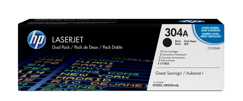 TONER CARTRIDGE 304A BLACK DUAL PACK – HP Inc