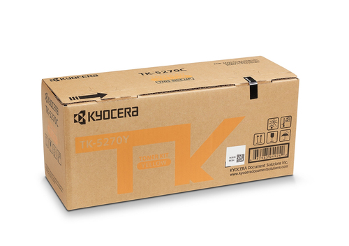 TK-5270Y TONER KIT YELLOW – Kyocera