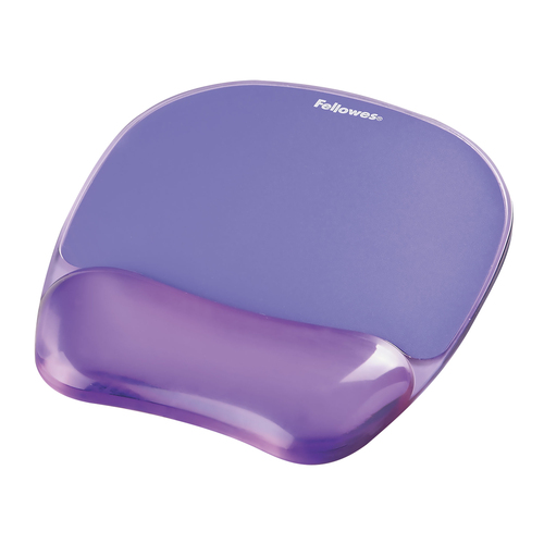 Crystal Gel Mousepad Wrist Support Prp – Fellowes