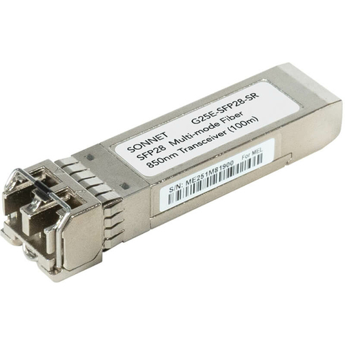 Sonnet SFP28 10/25Gb Short-Range Tranceiver – Sonnet