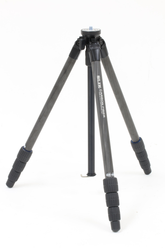 Carbon fibre tripod legs with four twist lock leg sections – Slik