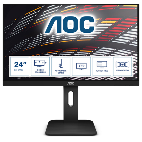 X24P1 24 INCH IPS 16:10 HA MM DVI HDMI DP – AOC