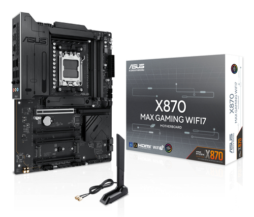 MB AMD AM5 X870 MAX GAMING WIFI7 D5 ATX – ASUSTeK COMPUTER