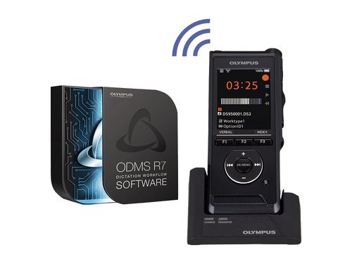 DS-9500 Premium Kit (includes - ODMS R7 Software AC-Adaptor Cradle USB cable Case Battery) – Olympus