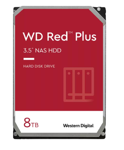 HDD Int 8TB Red Plus SATA 3.5in – Western Digital