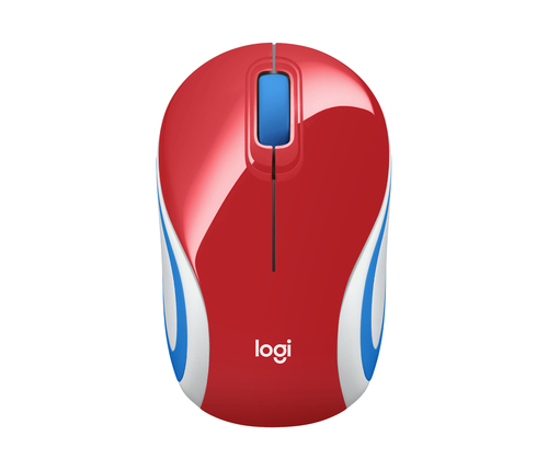 WIRELESS MINI MOUSE M187 RED WER OCCIDENT PACK NEW 24 FEB12 – Logitech