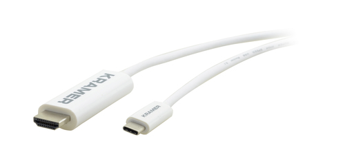 1.8m USB Type–C (M) to HDMI (M) cable – Kramer Electronics