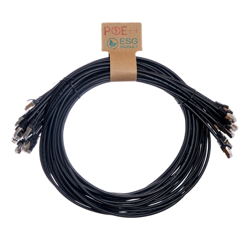 CNL 10PK 0.3M C6a Bk SFTP Ls 26AWG SB – Cablenet