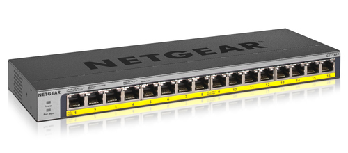 16-PORT POE/POE+GB SWITCH POE 183W UNMGD – Netgear