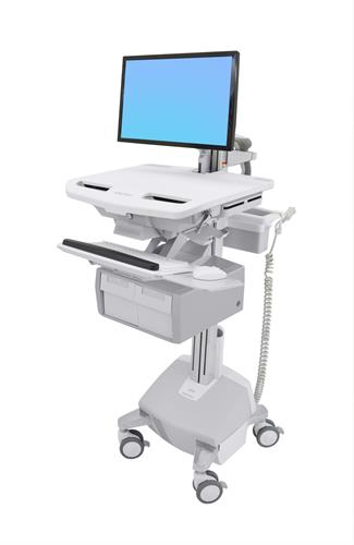 STYLEVIEW CART WITH LCD ARM LIFE POWERED TALL DOUBLE – Ergotron