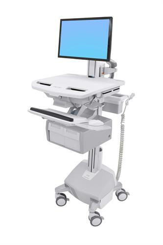 STYLEVIEW CART WITH LCD PIVOT LIFE POWERED TALL DOUBL – Ergotron