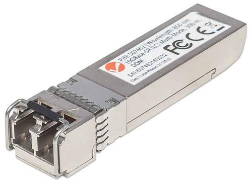 TRANSCEIVER MODULE 10GB SFPPLUS -FIBER 10GBASE-SR/LC MULTI 300M – INTELLINET