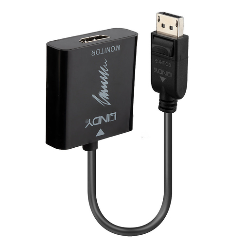 DISPLAYPORT 1.2 TO HDMI 2.0 18G ACTIVE CONVERTER – Lindy