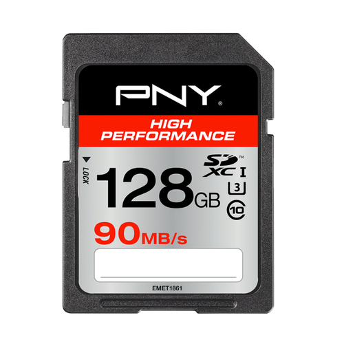 PNY SDXC 128GB High Performance 90MB/s (while stocks last) – PNY