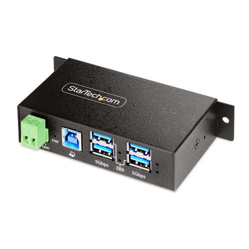 4-PORT MANAGED INDUSTRIAL USB HUB USB 3.0/3.1/3.2 G1 5GBPS – StarTech.com