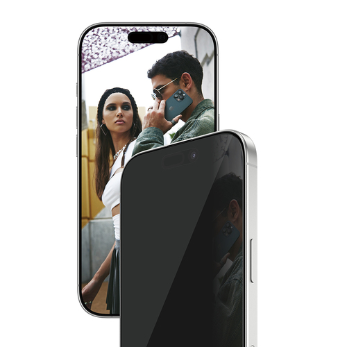 SAFE. by PanzerGlass® Privacy Screen Protector iPhone 2025 6.3 | iPhone 16 Pro | Ultra-Wide Fit w. EasyAligner – PanzerGlass