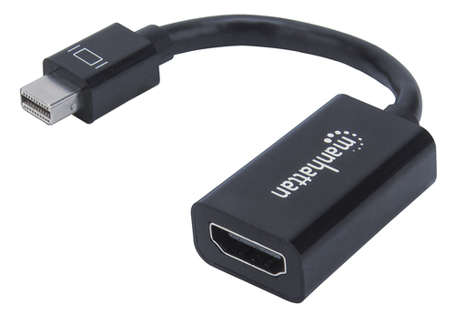 MINI DISPLAYPORT TO HDMI ADAPT- 12CM 1080P/60HZ MALE/FEMALE BLAC – INTELLINET