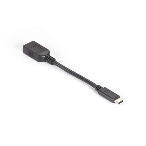 USB 3.0 USB-C TO TYPE A FEMALE ADAPTER – Black Box