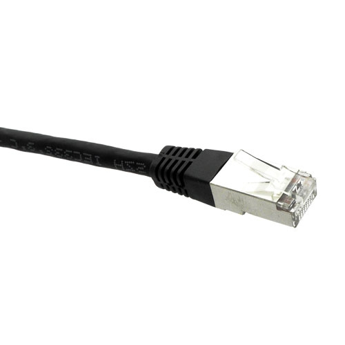CAT6 GIGATRUE FTP PATCH CABLE LZOH BLACK 5M – Black Box