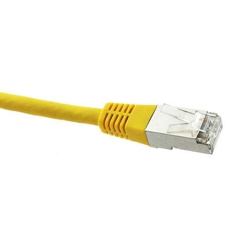 GIGATRUE CAT6 S/FTP LSZH PATCH CABLE; YELLOW; 3M – Black Box