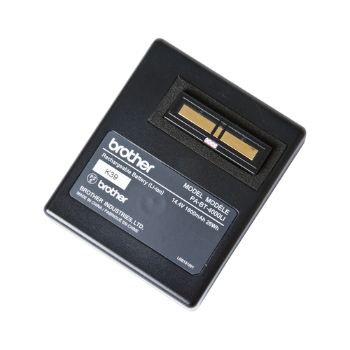LI-ION BATTERY (RECHARGEABLE) for Brother's Rugged 4" Mobile Printer – Brother